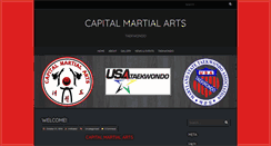 Desktop Screenshot of capitalmartialarts.us