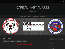 Tablet Screenshot of capitalmartialarts.us