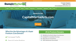 Desktop Screenshot of capitalmartialarts.com